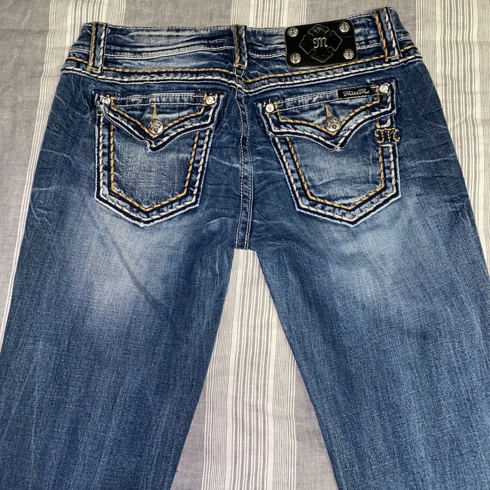 Miss Me Signature Bootcut Jeans - Picture 2 of 3